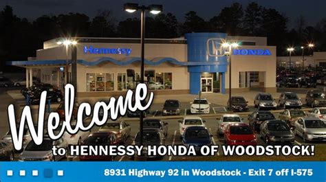 hennessey honda woodstock|hennessy honda woodstock for sale.